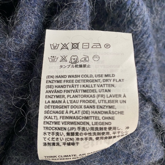 ACNE STUDIOS Daija Mohair Turtleneck Sweater Dress - Picture 6 of 9